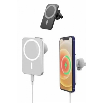 ÇOK SATAN İOS Uyumlu Magsafe Kablosuz 15w Şarj Powerbank Magesafe