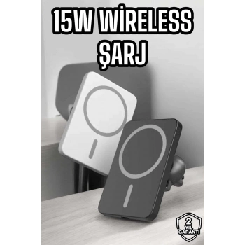 ÇOK SATAN İOS Uyumlu Manyetik Tasarım Magsafe İphone 12/13/14/15 araç şarjı