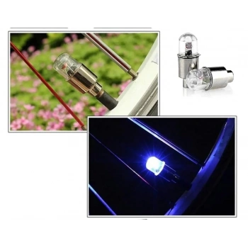 ÇOK SATAN Işıklı Bisiklet Araba Sibop Kapağı 2 Adet