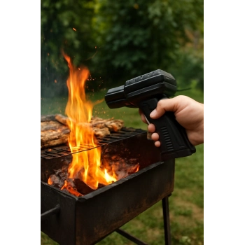 ÇOK SATAN Jet Fan Turbo Yüksek Hava Üfleyici 8000Mah Uzun Batarya Kademeli