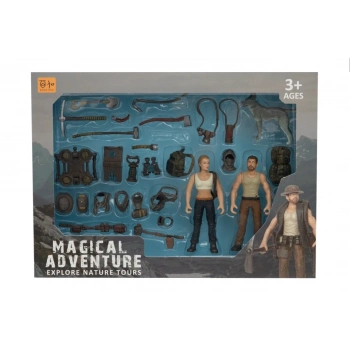 ÇOK SATAN Kadın Erkek Figürlü ve Aksesuarlı Komando Seti