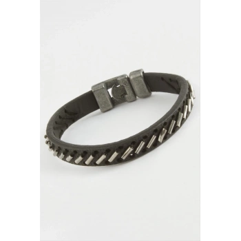 ÇOK SATAN Kaliteli Suni Deri Bileklik