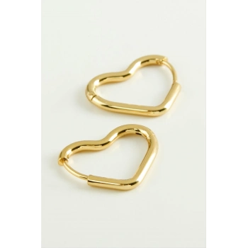 ÇOK SATAN Kalp Çelik Küpe