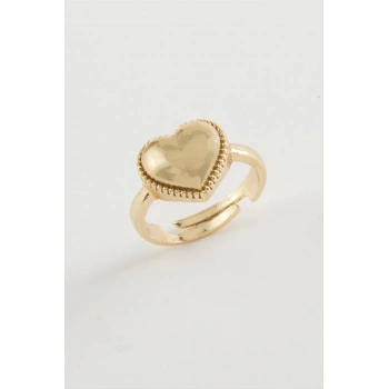 ÇOK SATAN Kalp Metal Yüzük