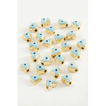 ÇOK SATAN Kalp Mineli Bileklik ve Kolye Ucu Aparatı 1 Adet