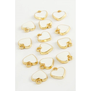 ÇOK SATAN Kalp Mineli Bileklik ve Kolye Ucu Aparatı 1 Adet