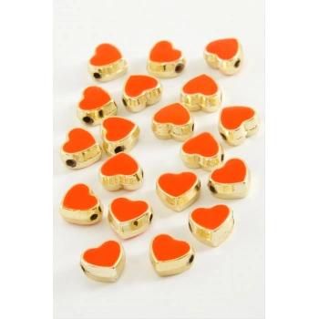 ÇOK SATAN Kalp Mineli Bileklik ve Kolye Ucu Aparatı 1 Adet