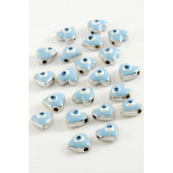 ÇOK SATAN Kalp Mineli Bileklik ve Kolye Ucu Aparatı 1 Adet