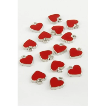 ÇOK SATAN Kalp Mineli Bileklik ve Kolye Ucu Aparatı 1 Adet