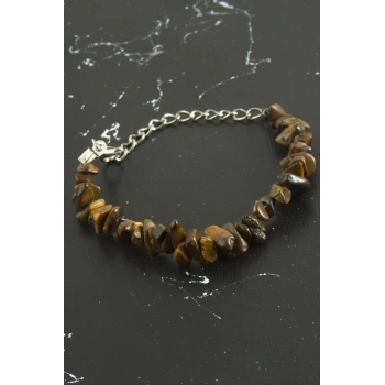 ÇOK SATAN Kaplangözü Kırık Doğaltaşlı Bileklik