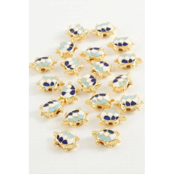 ÇOK SATAN Kaplumbağa Mineli Bileklik ve Kolye Ucu Aparatı 1 Adet