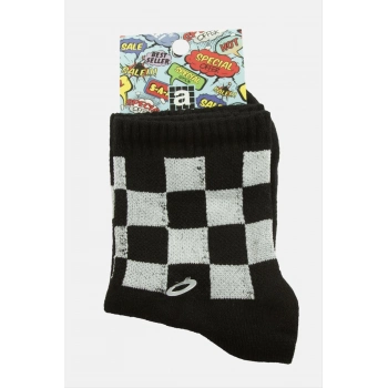 ÇOK SATAN Kare Desenli Kolej Çorap 8*28
