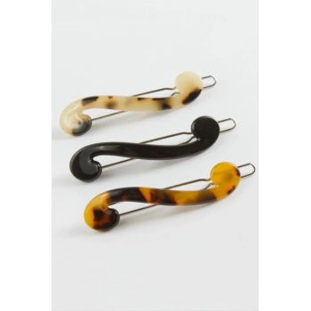 ÇOK SATAN Karışık Taşlı Pens Toka