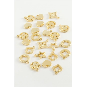 ÇOK SATAN Karışık Tek Kulplu Metal Bileklik ve Kolye Ucu Aparatı 1 Adet