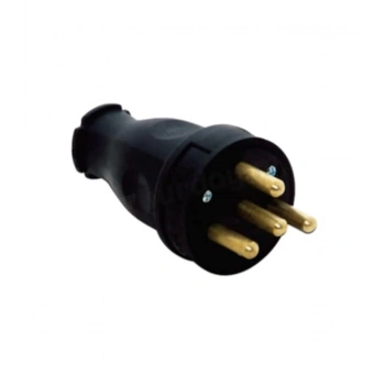 ÇOK SATAN Kauçuk Erkek Trifaze Fiş 3X25A 380V