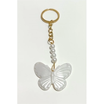 ÇOK SATAN Kelebek İnci Anahtarlık