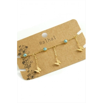 ÇOK SATAN Kelebek Lüks Çelik Halhal