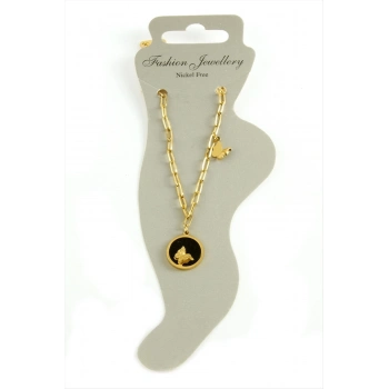 ÇOK SATAN Kelebek Sedef Lüks Çelik Halhal