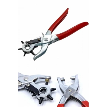 ÇOK SATAN Kemer Delme Pensesi Deri Delici Pensi Zımba 6 Farklı Boyutta