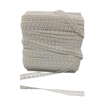 ÇOK SATAN Kopanaki Dantel en 1 cm Göz Model Krem 1 Metre