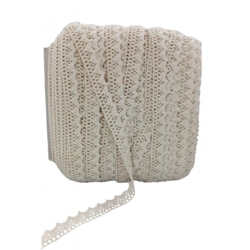 ÇOK SATAN Kopanaki Dantel en 1,5 cm Krem 10 Metre