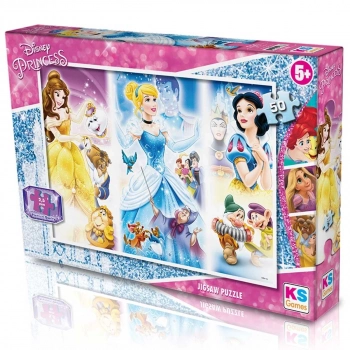 ÇOK SATAN KS Games Princess 50 Parça Puzzle