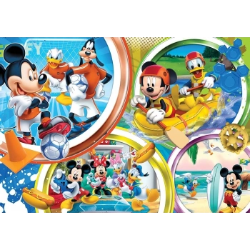 ÇOK SATAN KS Mickey Mouse Puzzle 200 Parça