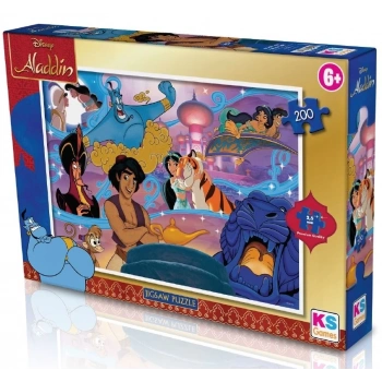ÇOK SATAN KS Puzzle 200 Parça Aladdin