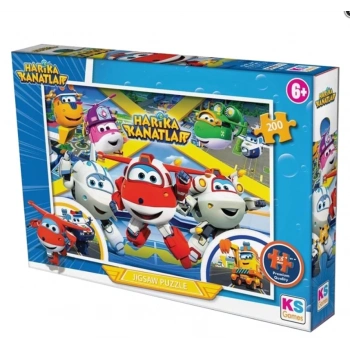 ÇOK SATAN KS Puzzle 200 Parça  Harika Kanatlar