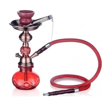 ÇOK SATAN Küçük Boy Taşınabilir Nargile Takımı - Kırmızı