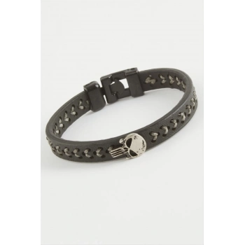 ÇOK SATAN Kuru Kafa Kaliteli Suni Deri Bileklik