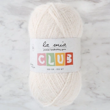 ÇOK SATAN La Mia Club Ekru El Örgü İpi - 602