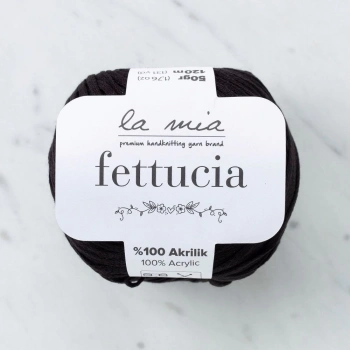 ÇOK SATAN La Mia Fettucia Siyah El Örgü İpi - L006 - 33876