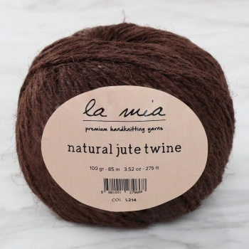 ÇOK SATAN La Mia Natural Jute Twine 100 gr Kahverengi Jüt İp - L214 - 34106