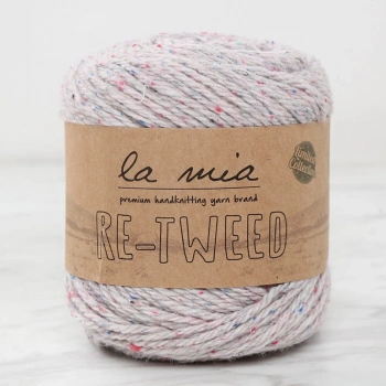ÇOK SATAN La Mia Re-Tweed Açık Gri Melanj El Örgü İpi - L156