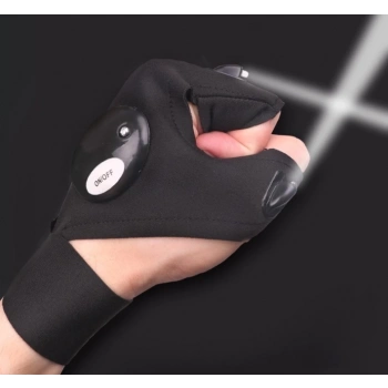 ÇOK SATAN Led Işıklı Çalışma Eldiveni Sağ Sol Çift