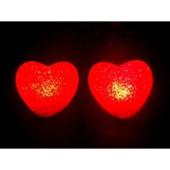 ÇOK SATAN Led Işıklı Kırmızı Kalp Gece Lambası
