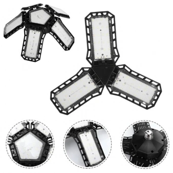 ÇOK SATAN Ledx Ayarlanabilir Açılı 3 Kanatlı 72 Smd Ledli Galaxy Projektör Işığı 40w 4400 Lumen E27 32cm