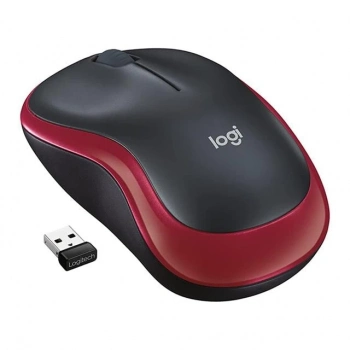 ÇOK SATAN Logitech M185 Kablosuz Kırmızı Mouse