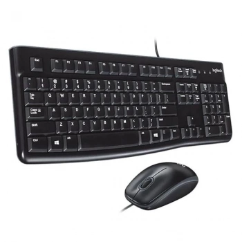 ÇOK SATAN Logitech Mk120 Usb Q Siyah Kablolu Klavye + Mouse Set