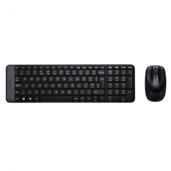 ÇOK SATAN Logitech Mk220 Q Tr Siyah Kablosuz Klavye Mouse Set