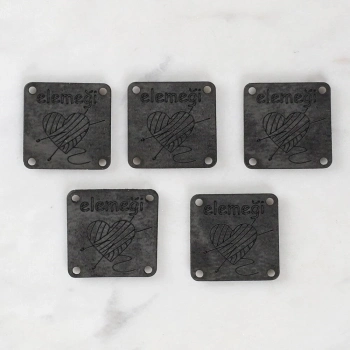 ÇOK SATAN Loren Crafts Elemeği Deri Arma 5 Adet - 1568