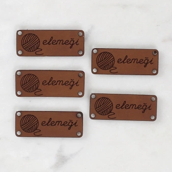 ÇOK SATAN Loren Crafts Elemeği Deri Arma 5 Adet - 1584