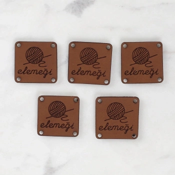 ÇOK SATAN Loren Crafts Elemeği Deri Arma 5 Adet - 1589