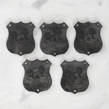 ÇOK SATAN Loren Crafts Figürlü Deri Arma 5 Adet - 1576