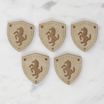 ÇOK SATAN Loren Crafts Figürlü Deri Arma 5 Adet - 1582