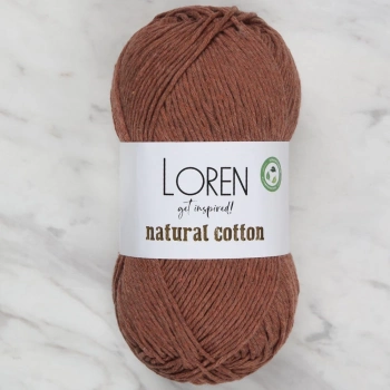 ÇOK SATAN Loren Natural Cotton Tarçın El Örgü İpi - R072