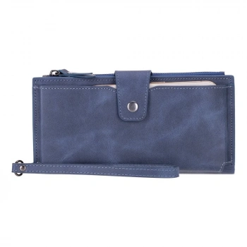 ÇOK SATAN Lozan Hanger 6.5 inch Uyumlu Deri Kartlıklı Kılıf Antik Mavi