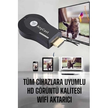 ÇOK SATAN M9 Plus Kablosuz Görüntü+Ses Aktarıcı HDMI TV