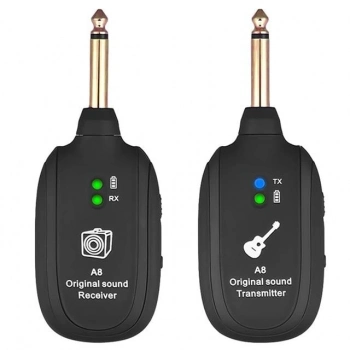 ÇOK SATAN Magicvoice Mv-19583 Uhf Gitar Tip Kablosuz Amfi Ve Enstrüman Kablosuz Mikrofonu